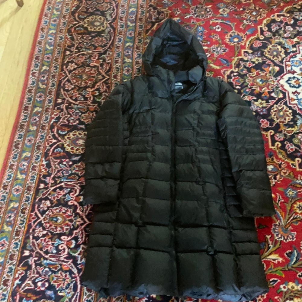 EUC North Face Black Metropolis Parka